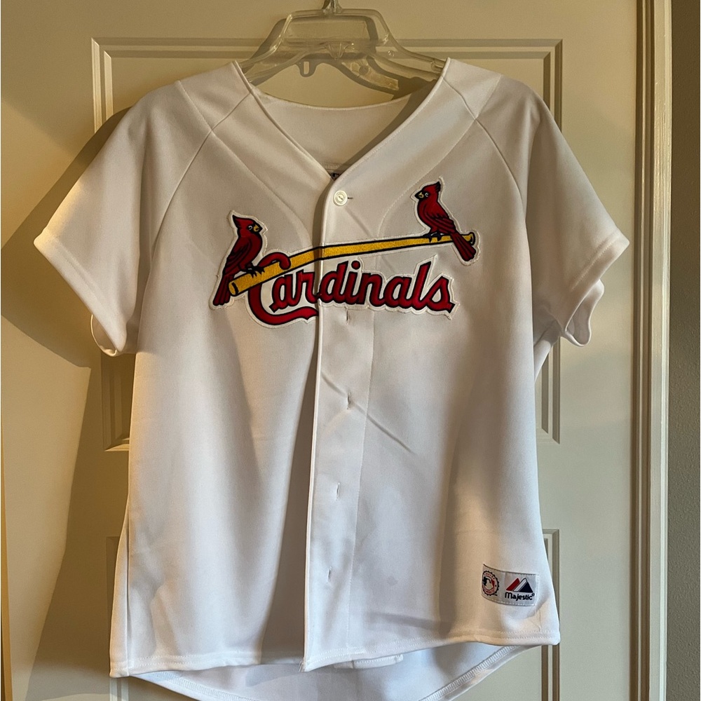 St. Louis cardinals button jersey